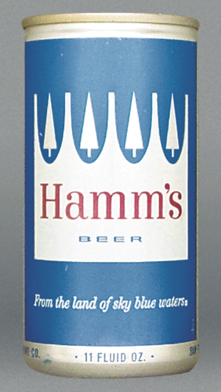 Hamm's Real Beer 11 Oz Tab Top Can