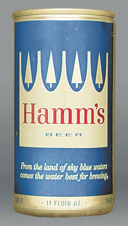 Hamm's Beer 11 Oz Tab Top Can