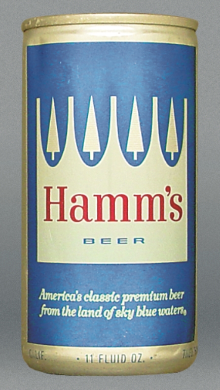 Hamm's Beer 11 Oz Tab Top Can