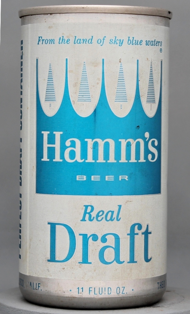 Hamm's Real Draft 11 Oz Tab Top Can