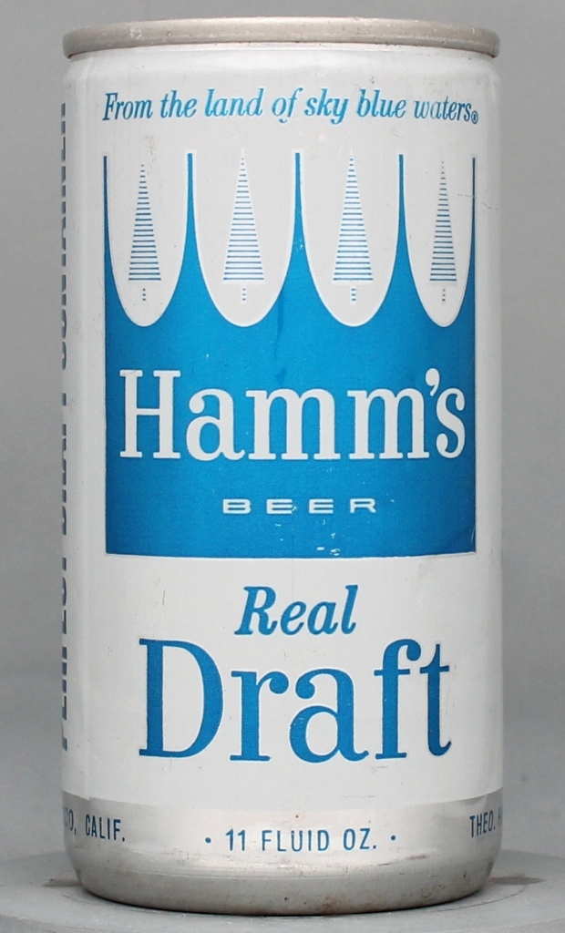 Hamm's Real Draft 11 Oz Tab Top Can