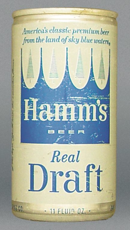 Hamm's Real Draft 11 Oz Tab Top Can