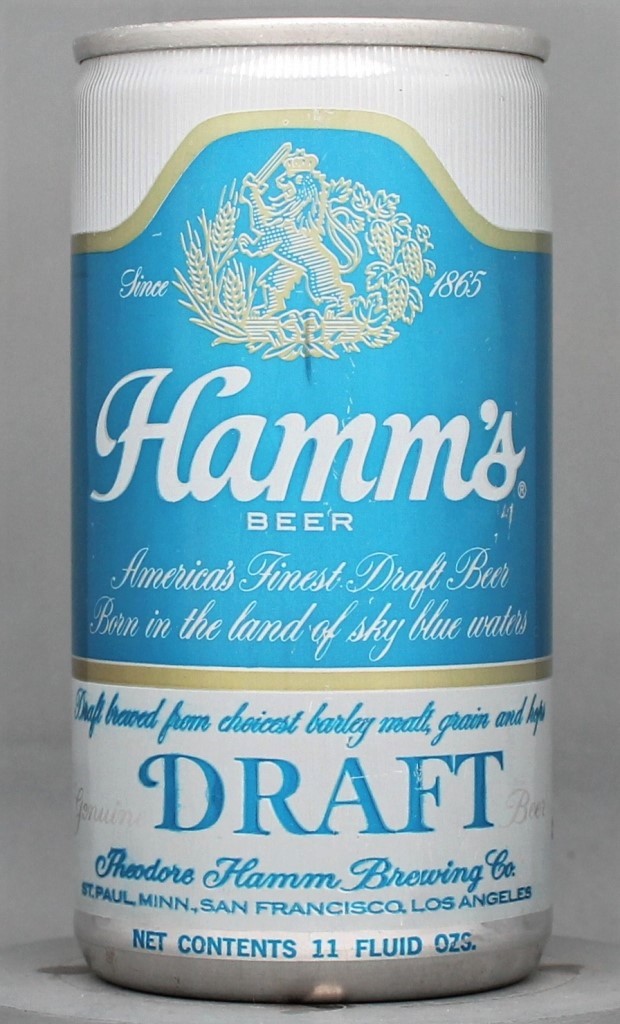 Hamm's Genuine Draft 11 Oz Tab Top Can