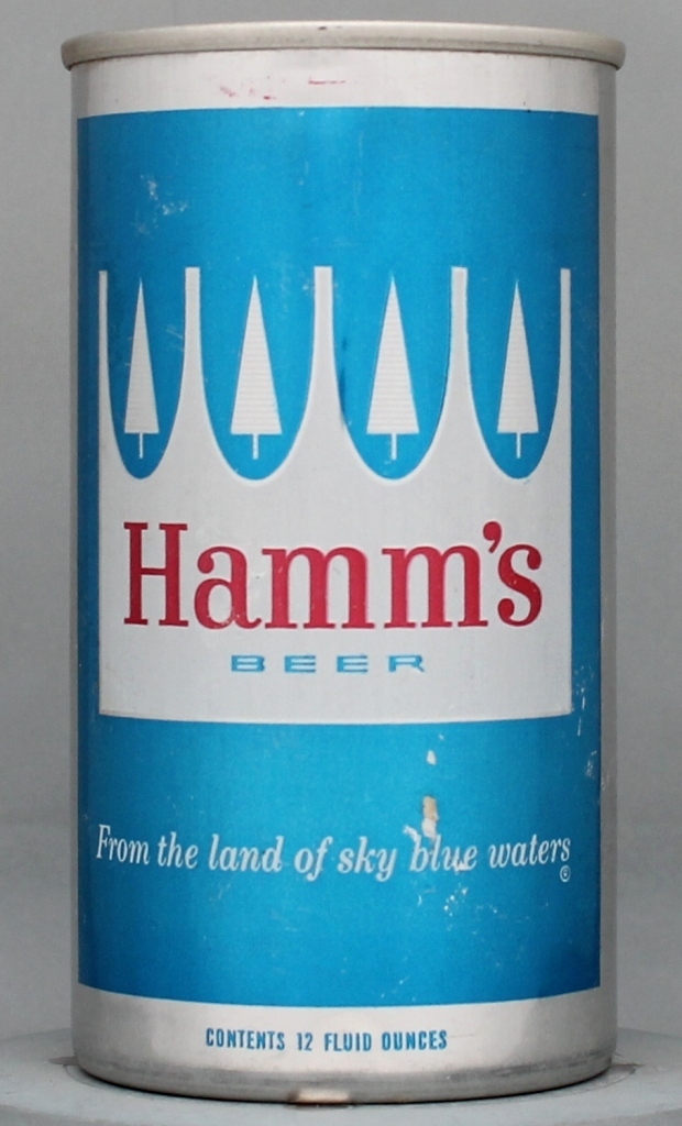Hamm's Beer 12 Oz Tab Top Can