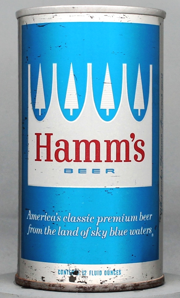 Hamm's Beer 12 Oz Tab Top Can