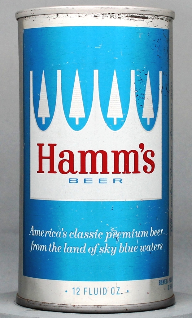 Hamm's Beer 12 Oz Tab Top Can