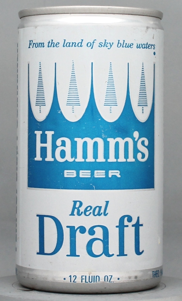 Hamm's Real Draft 12 Oz Tab Top Can