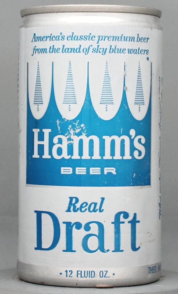 Hamm's Real Draft 12 Oz Tab Top Can