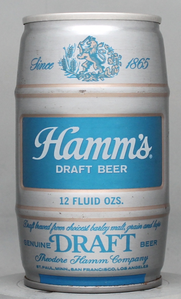 Hamm's Draft 12 Oz Tab Top Can
