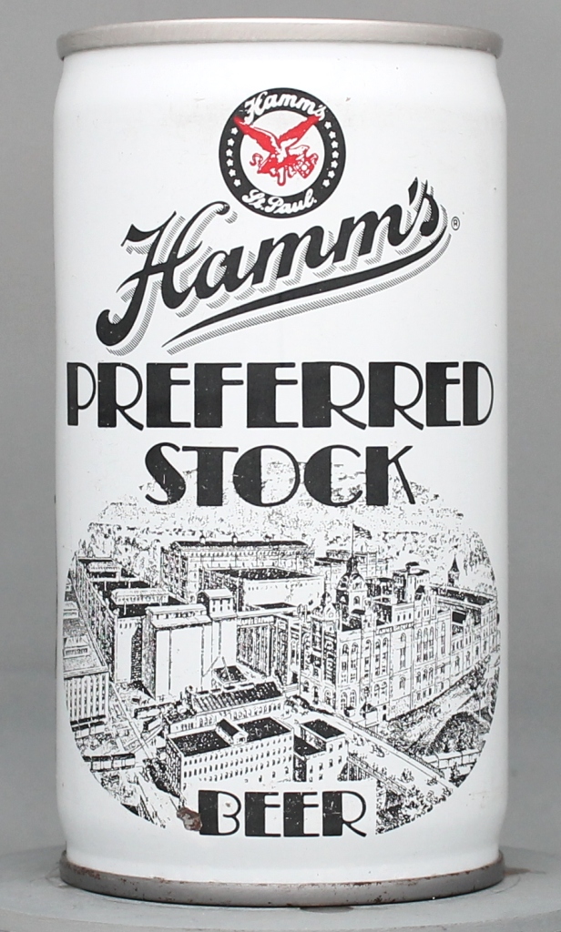 Hamm's Preferred Stock Beer 12 Oz Tab Top Can