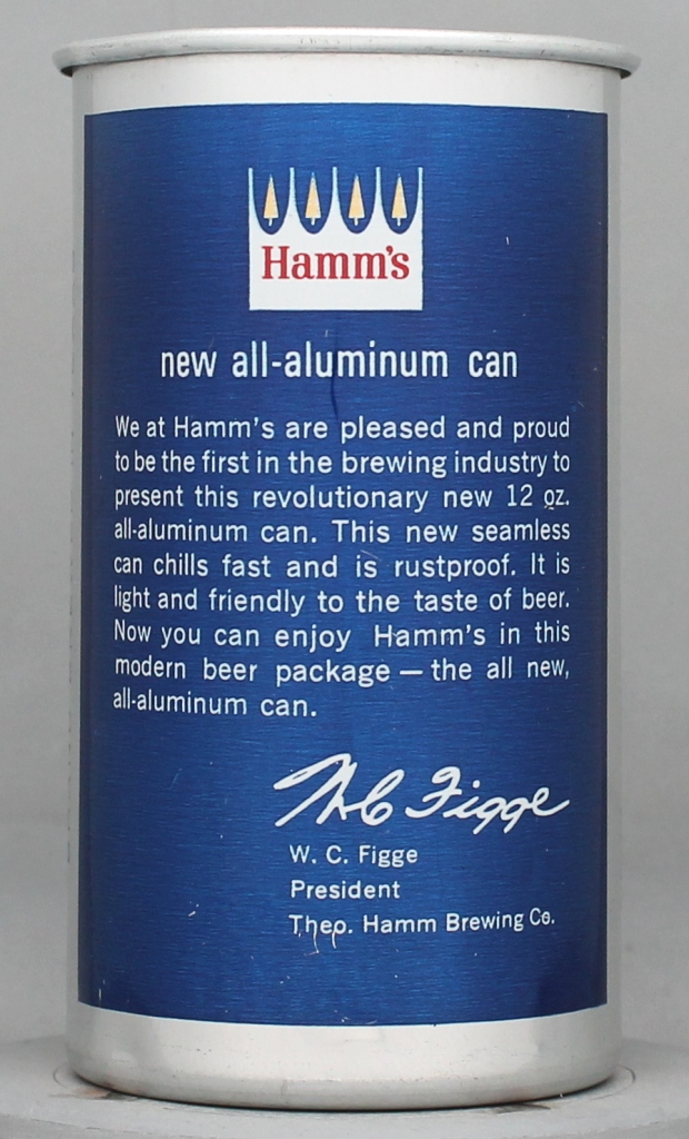 Hamm's Beer 12 Oz Drinking Mug Can