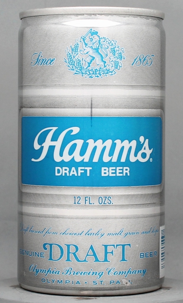 Hamm's Genuine Draft 12 Oz Tab Top Can