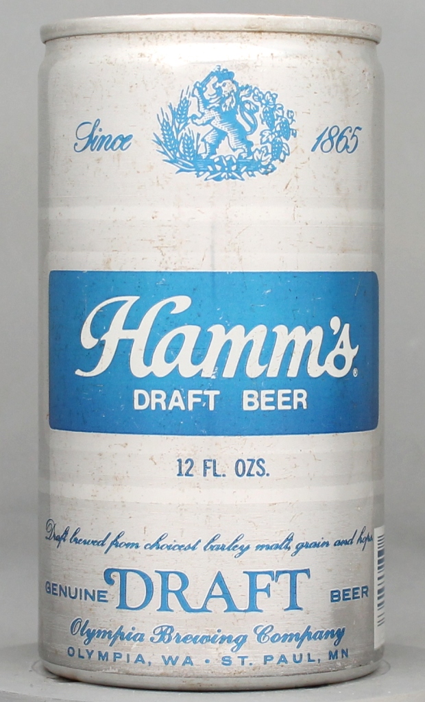 Hamm's Draft 12 Oz Tab Top Can