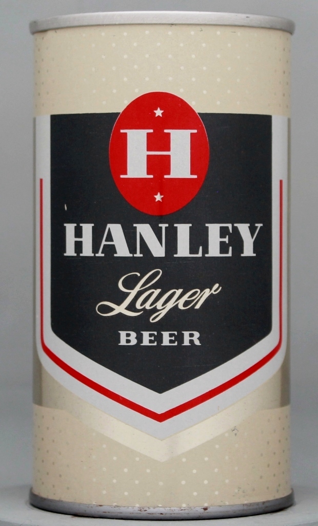 Hanley Lager Beer 12 Oz Tab Top Can