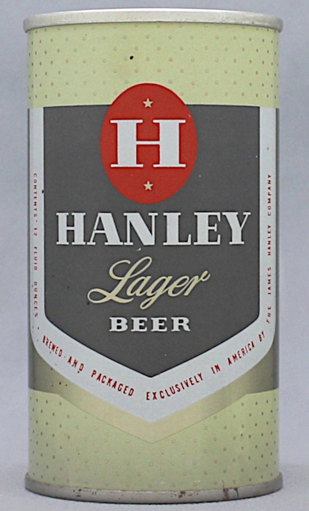 Hanley Lager Beer 12 Oz Tab/Bank Top Can