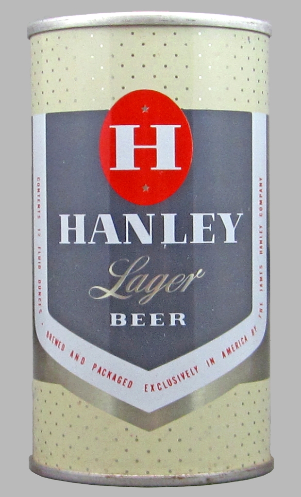Hanley Lager Beer 12 Oz Tab Top Can