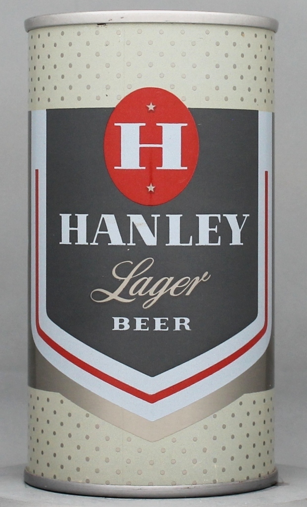Hanley Lager Beer 12 Oz Tab Top Can