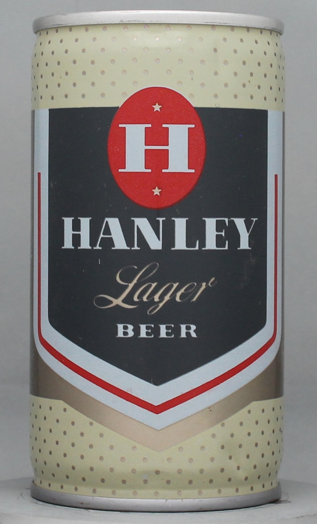 Hanley Lager Beer 12 Oz Tab Top Can
