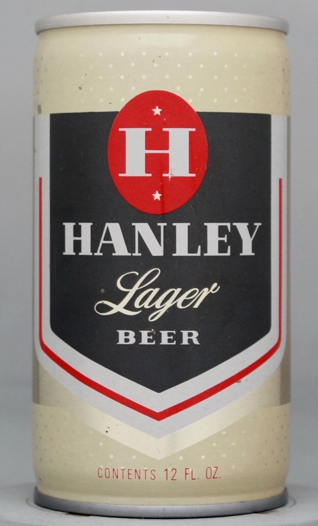 Hanley Lager Beer 12 Oz Tab Top Can
