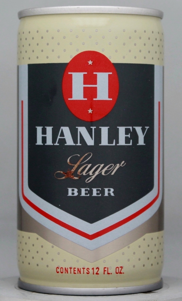 Hanley Lager Beer 12 Oz Tab Top Can