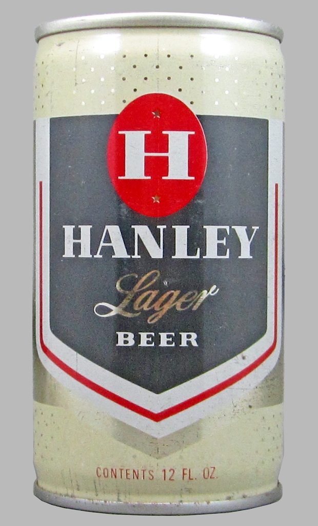 Hanley Lager Beer 12 Oz Tab Top Can