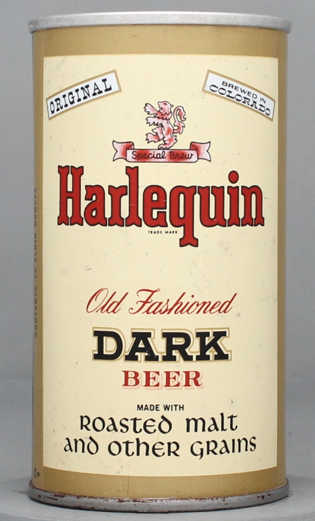 Harlequin Dark Beer 12 Oz Tab Top Can
