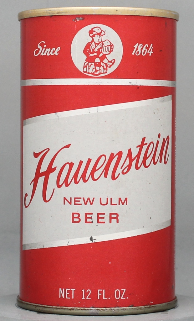 Hauenstein New Ulm Beer 12 Oz Tab Top Can
