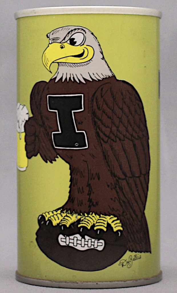 Hawkeye Beer 12 Oz Tab Top Can