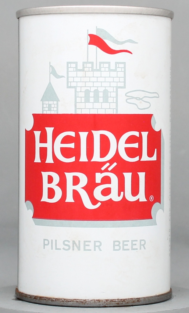 Heidel Brau Pilsner Beer 12 Oz Tab Top Can