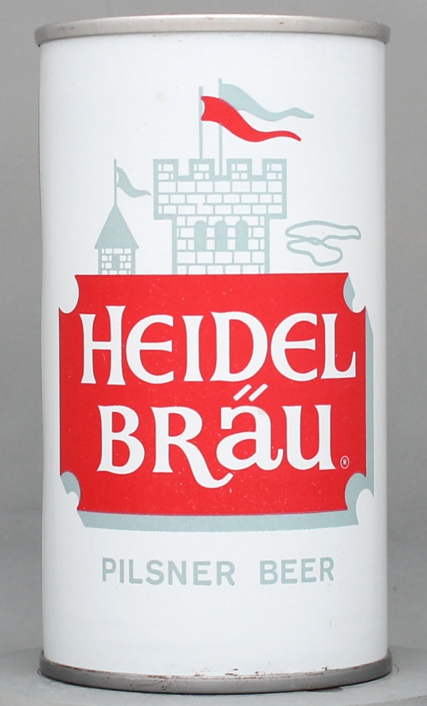 Heidel Brau Pilsner Beer 12 Oz Tab Top Can