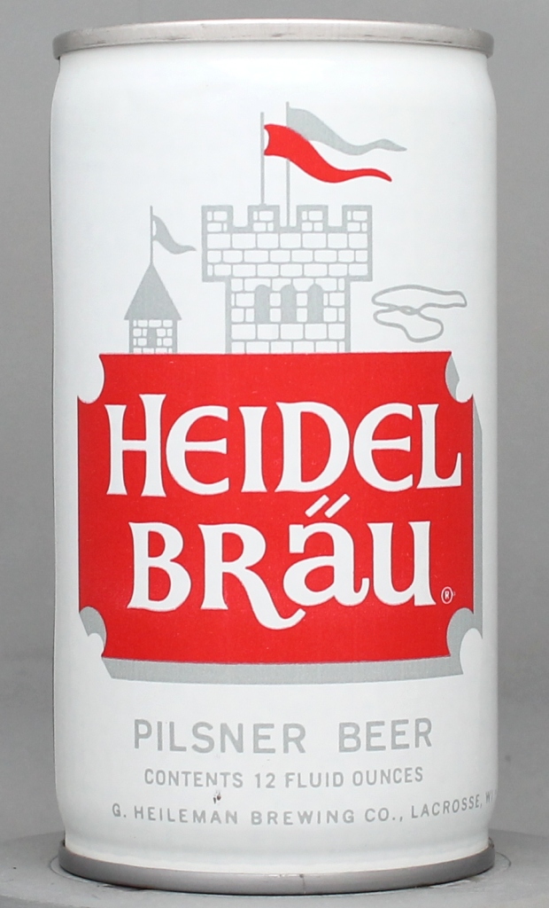 Heidel Brau Pilsner Beer 12 Oz Tab Top Can