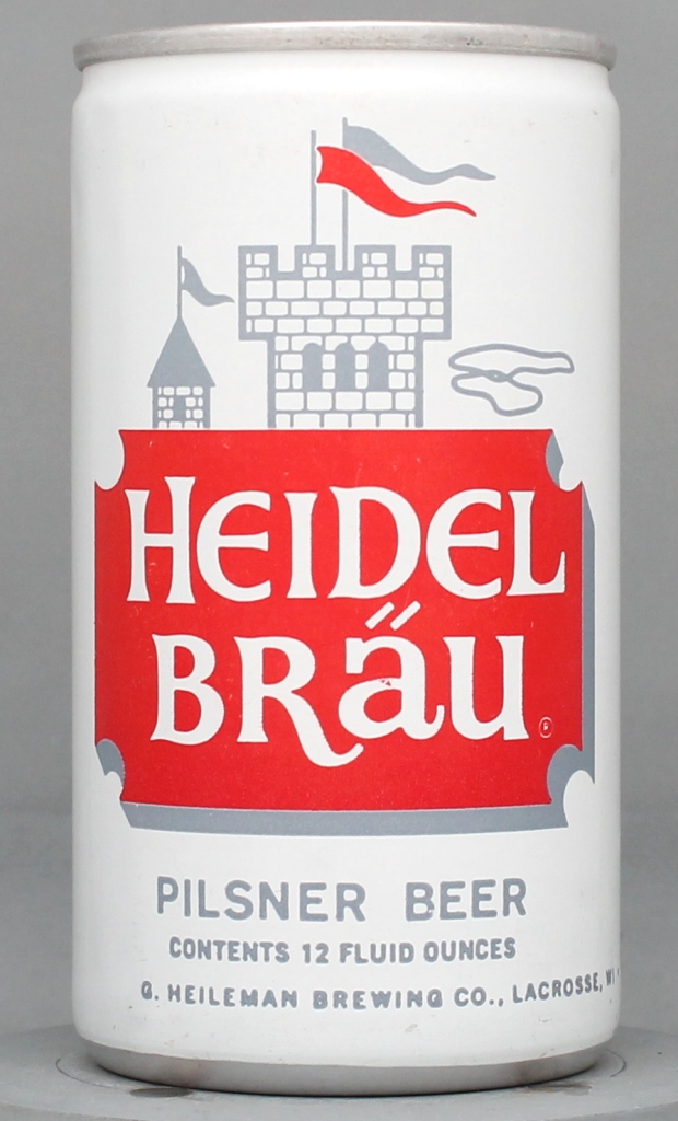 Heidel Brau Pilsner Beer 12 Oz Tab Top Can