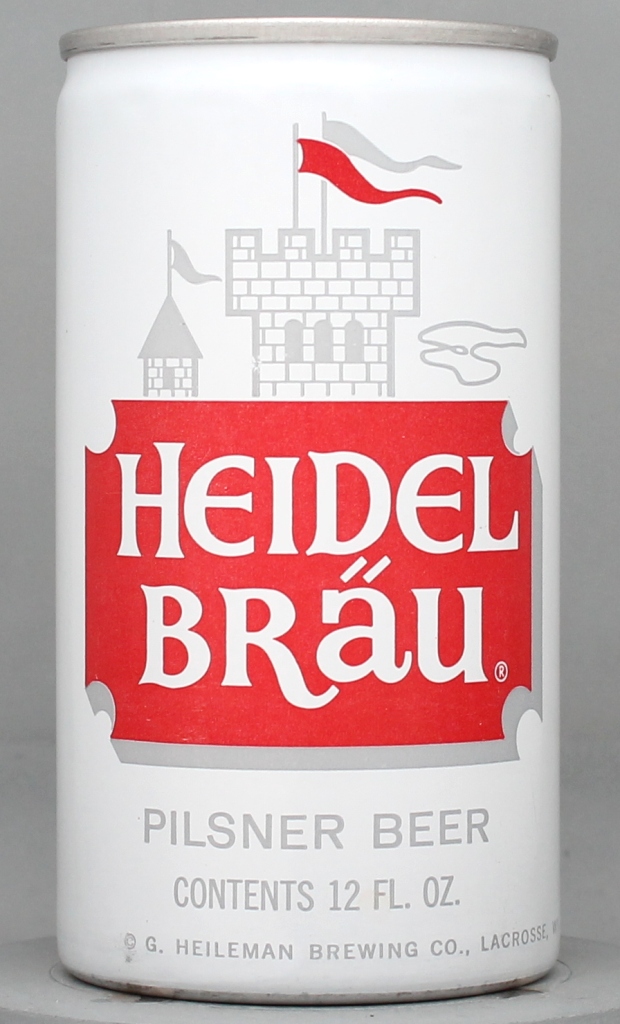 Heidel Brau Pilsner Beer 12 Oz Tab Top Can