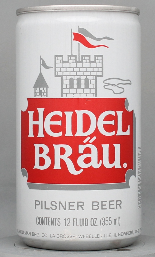 Heidel Brau Pilsner Beer 12 Oz Tab Top Can