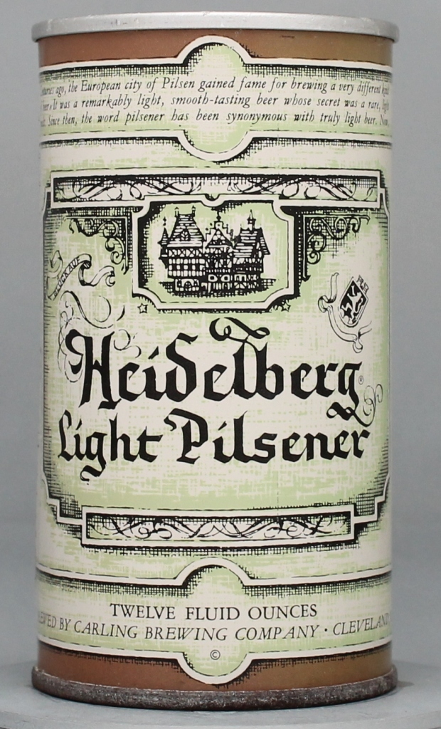 Heidelberg Light Pilsner Beer 12 Oz Tab Top Can