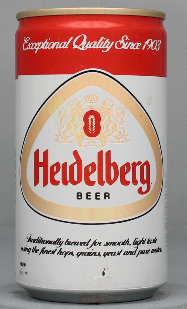 Heidelberg Beer 12 Oz Tab/Stay Top Can