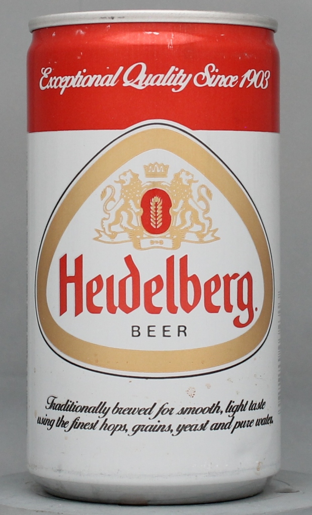 Heidelberg Beer 12 Oz Tab/Stay Top Can