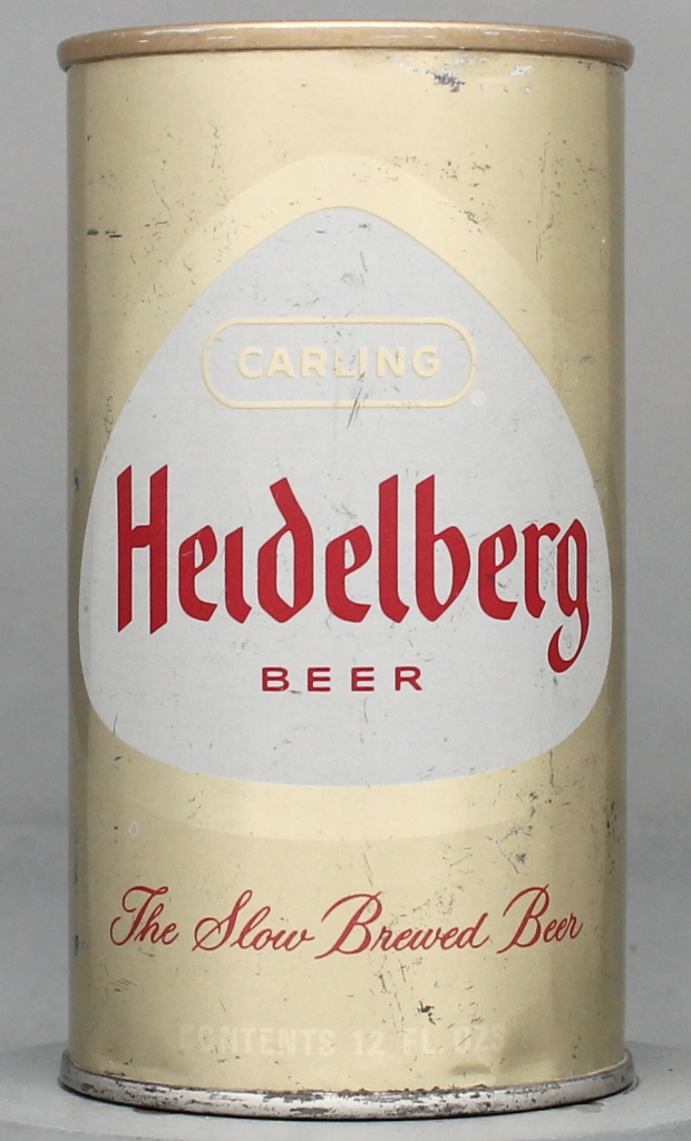 Heidelberg Beer 12 Oz Tab Top Can