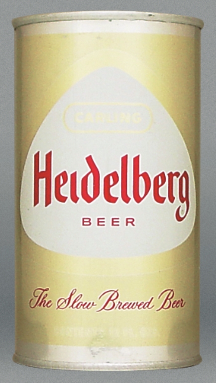 Heidelberg Beer 12 Oz Tab Top Can