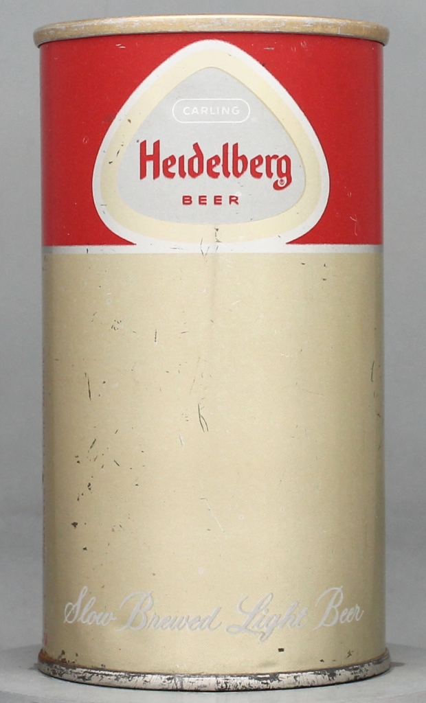 Heidelberg Beer 12 Oz Tab Top Can