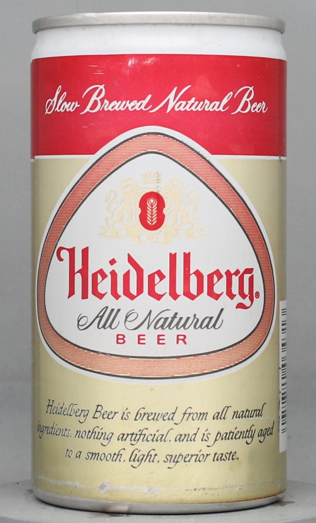 Heidelberg Beer 12 Oz Tab Top Can