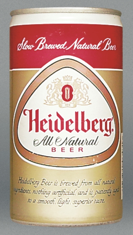 Heidelberg Beer 12 Oz Tab Top Can
