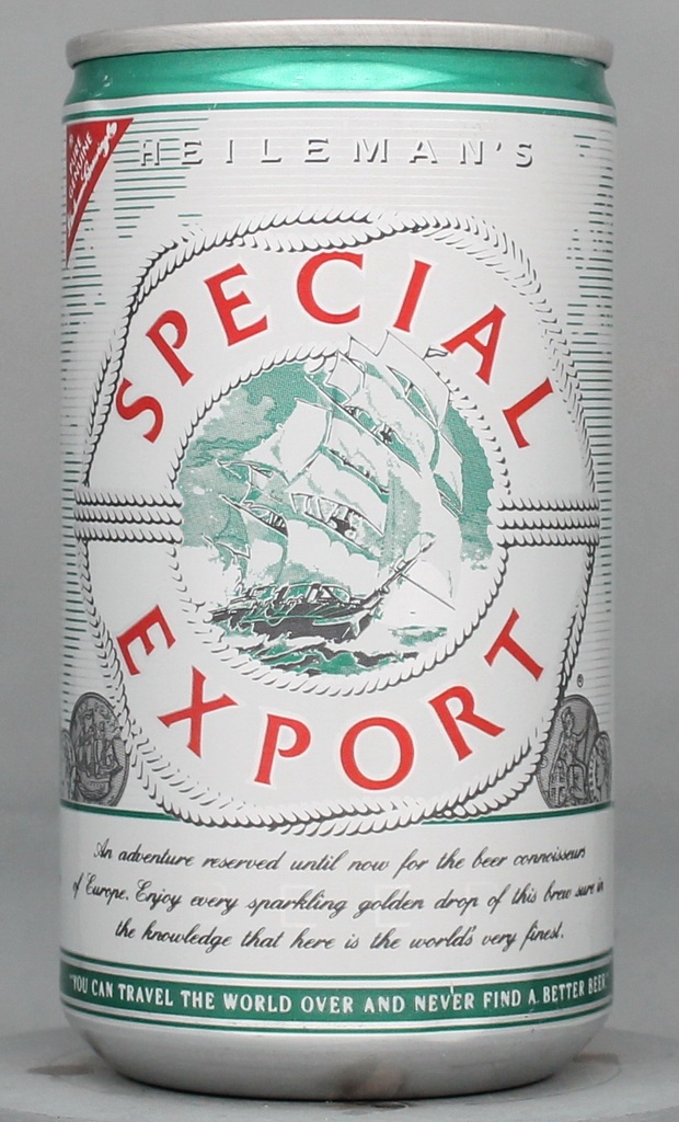 Heileman's Special Export Beer 12 Oz Tab Top Can