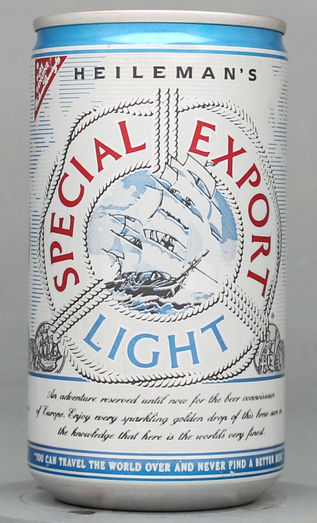 Heileman's Special Export Light Beer 12 Oz Tab Top Can