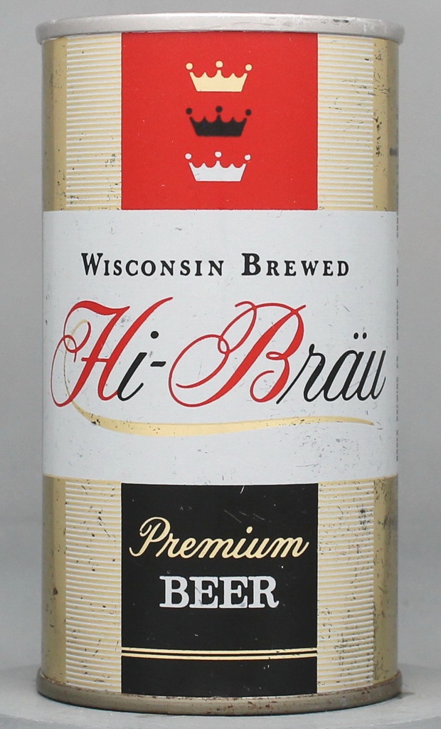 Hi-brau Premium Beer 12 Oz Tab Top Can