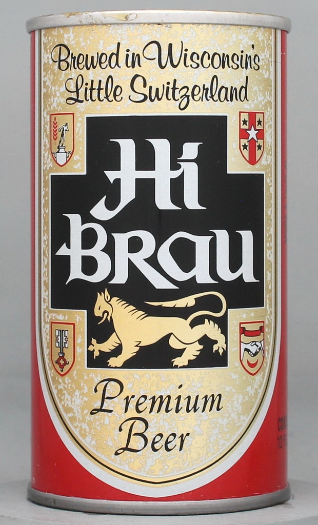 Hi-brau Premium Beer 12 Oz Tab Top Can