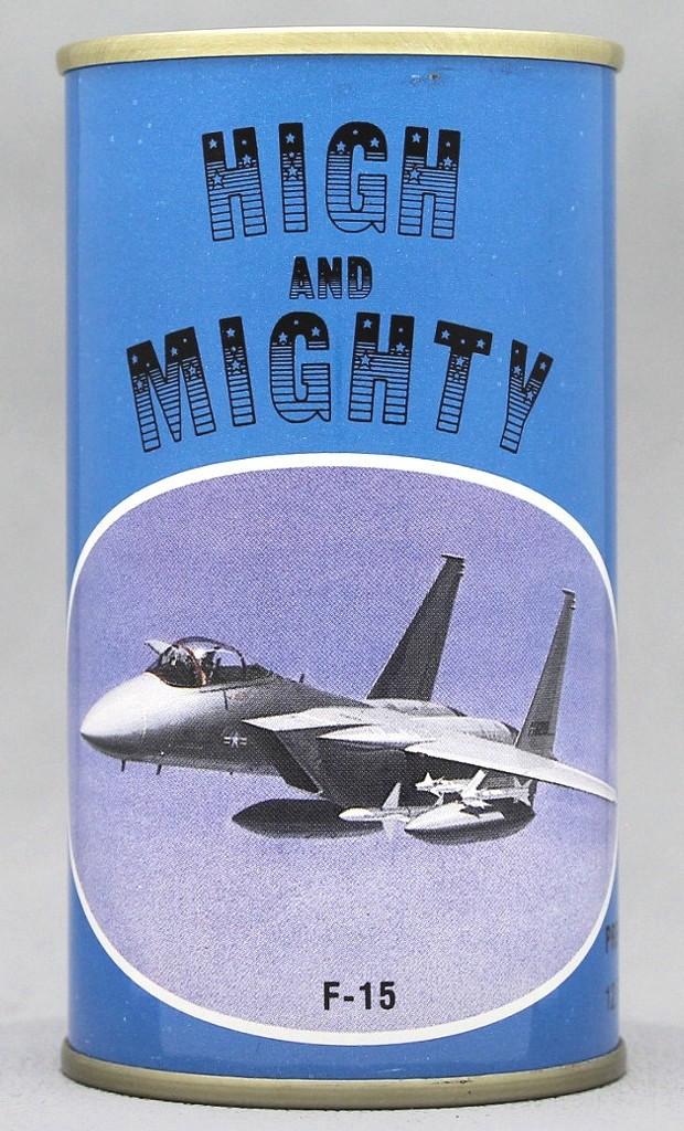 High And Mighty Beer 12 Oz Tab Top Can