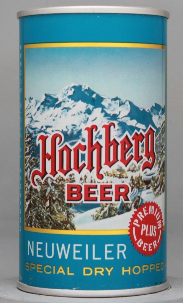 Hochberg Beer 12 Oz Tab Top Can