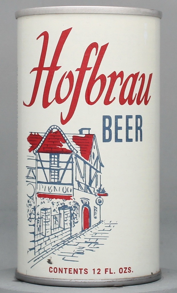 Hofbrau Beer 12 Oz Tab Top Can