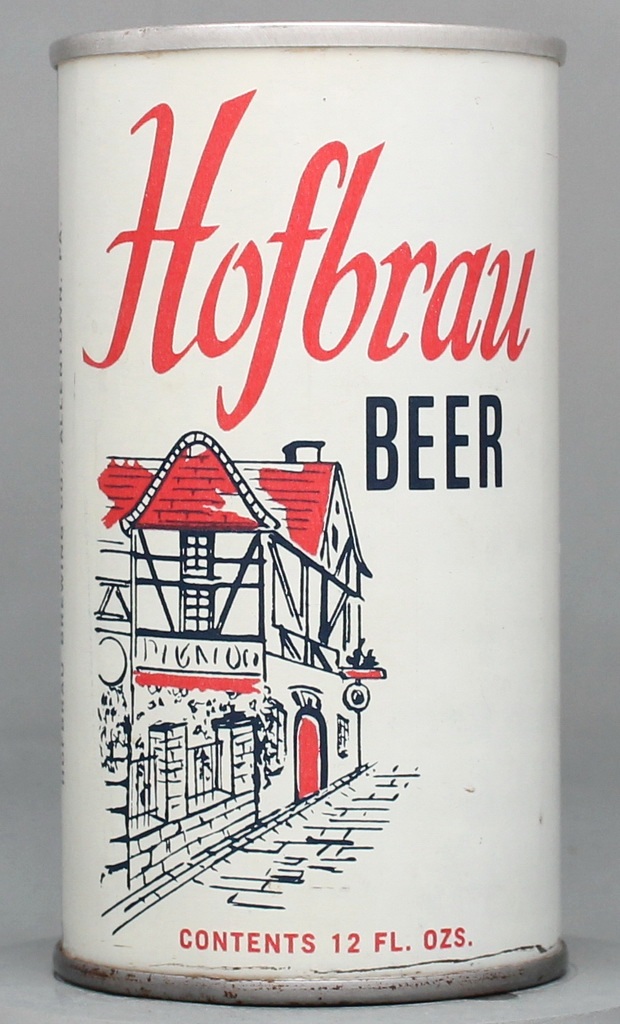 Hofbrau Beer 12 Oz Tab Top Can